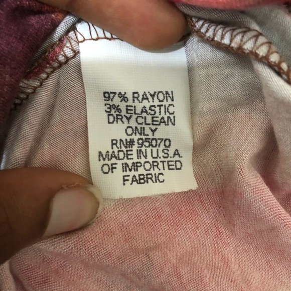 Weston Wear Red Abstract Sleeveless Dress - Picture 8 of 8